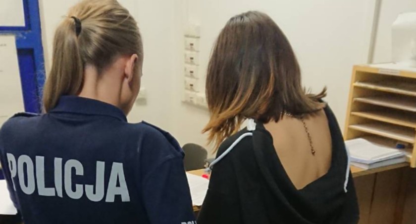 Policjantka z zatrzymaną