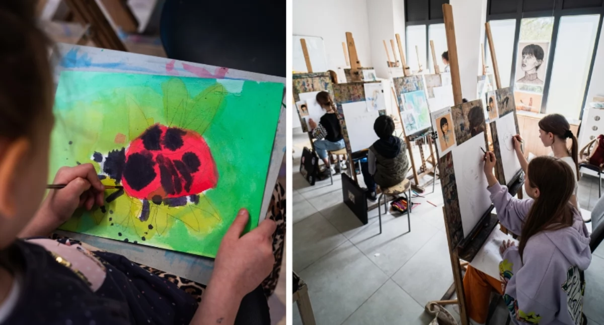 Placówki edukacyjne, Odkryj swoim dziecku artystę rysunku malarstwa najmłodszych SealArt - zdjęcie, fotografia