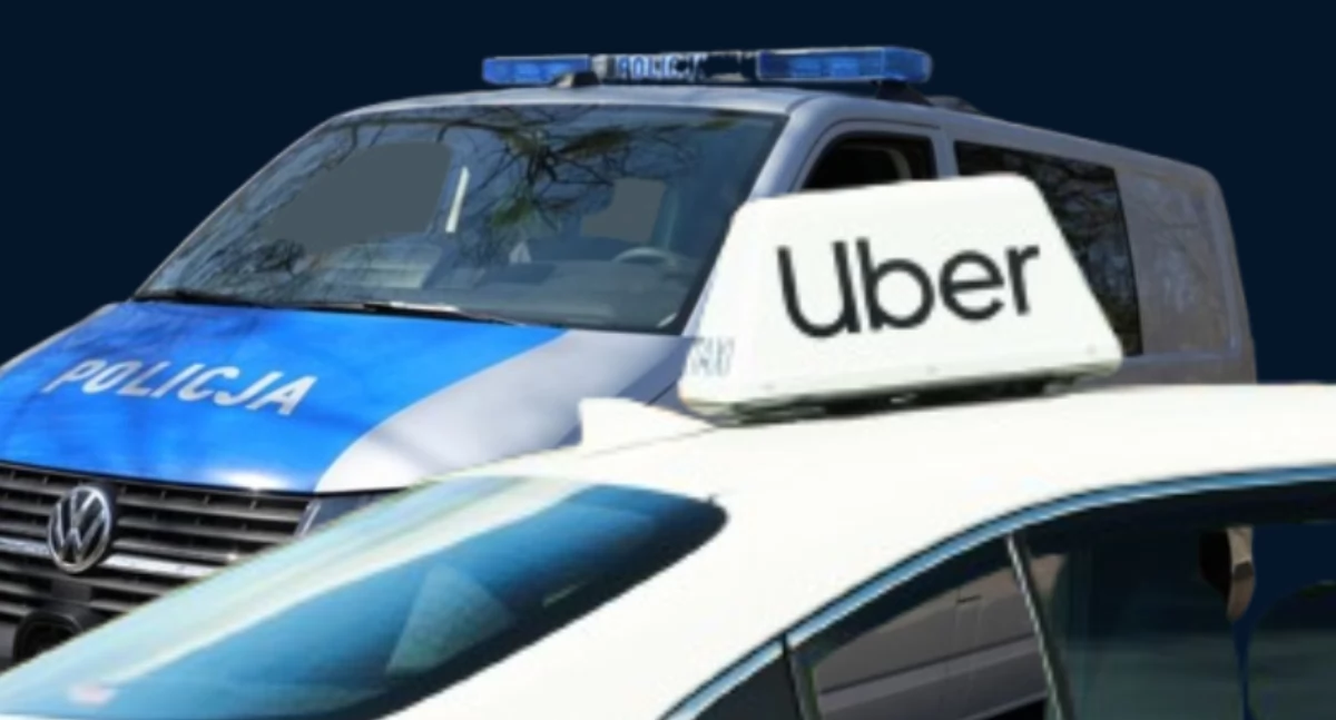 Działania Służb, Pasażerka zgwałcona Uberze Białołęce - zdjęcie, fotografia