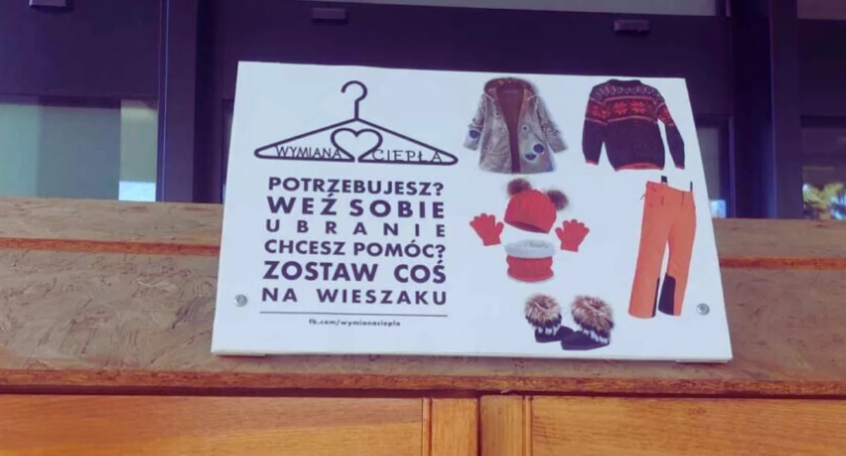 Społeczne, Wymiana ciepła odsłona akcji Białołęce - zdjęcie, fotografia