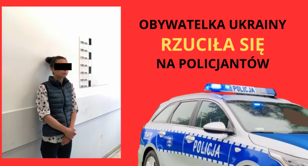 Działania Służb, obywatelce Ukrainy ujdzie sucho Akcja Pradze Północ - zdjęcie, fotografia