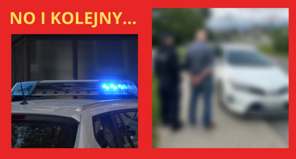 Działania Służb, Trzeci kierowca aplikację Druga interwencja Białołęce - zdjęcie, fotografia