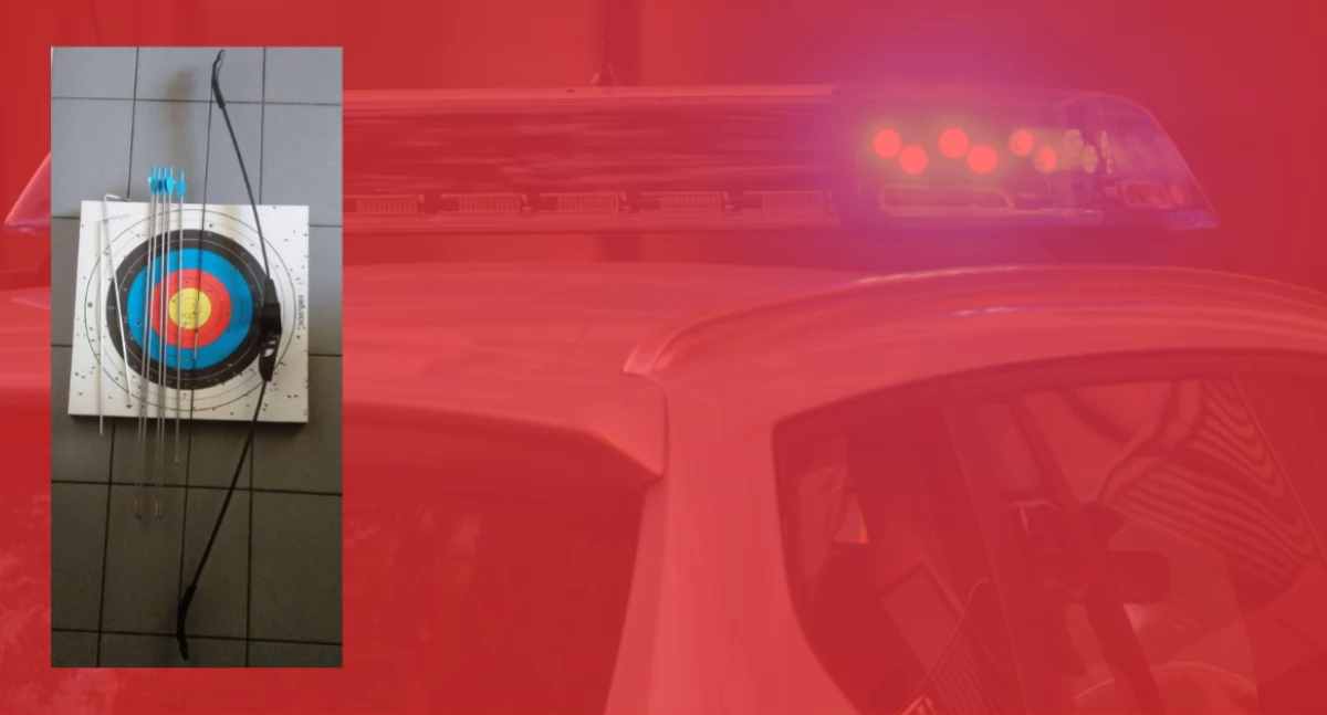 Działania Służb, Białorusin postrzelił mężczyznę łuku Nietypowy wypadek Białołęce - zdjęcie, fotografia