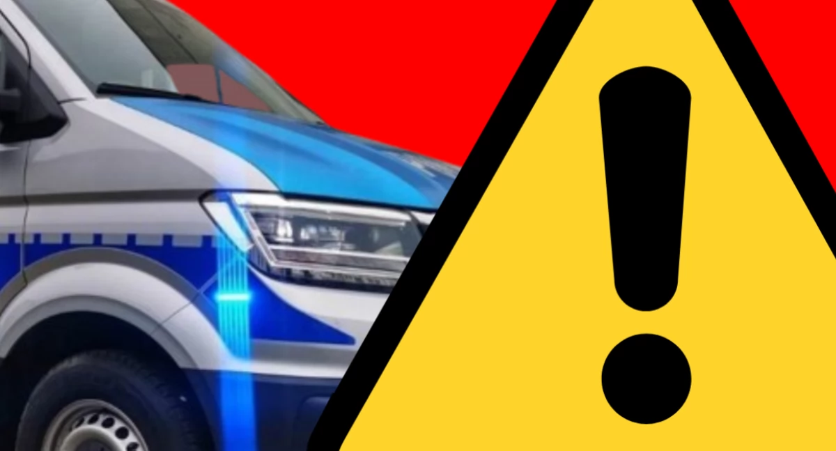 Działania Służb, Pijany Ukrainiec ruszył pokrętną przejażdżkę Białołęce - zdjęcie, fotografia