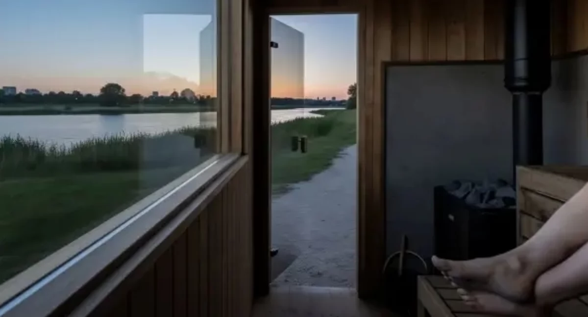 Społeczne, Bezpłatna sauna Białołęce - zdjęcie, fotografia