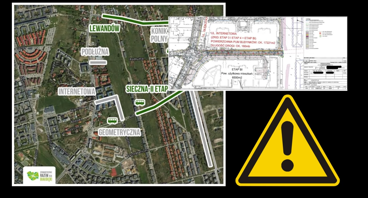 Drogi, Białołęce kolejna WAŻNA MODERNIZACJA Chodzi Lewandów! - zdjęcie, fotografia