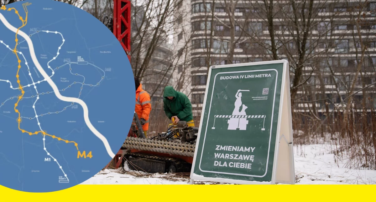 Inwestycje, linia metra połączy Białołękę Wilanowem Start pierwszych prac! - zdjęcie, fotografia