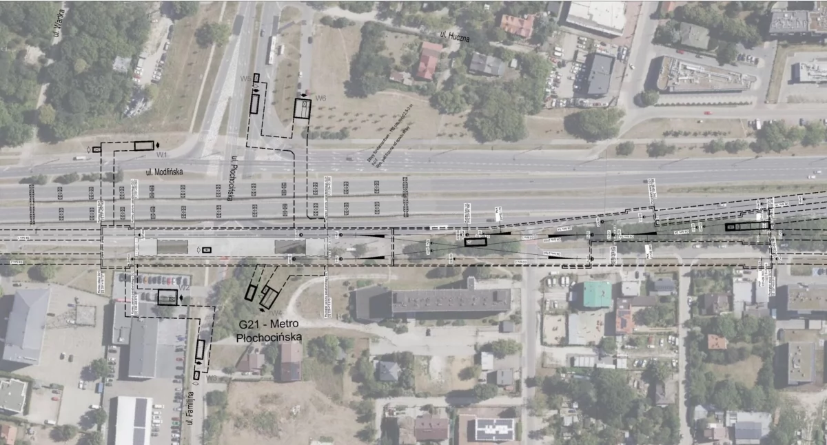 Komunikacja, Linia Metra Trwają prace przedprojektowe białołęckimi stacjami - zdjęcie, fotografia