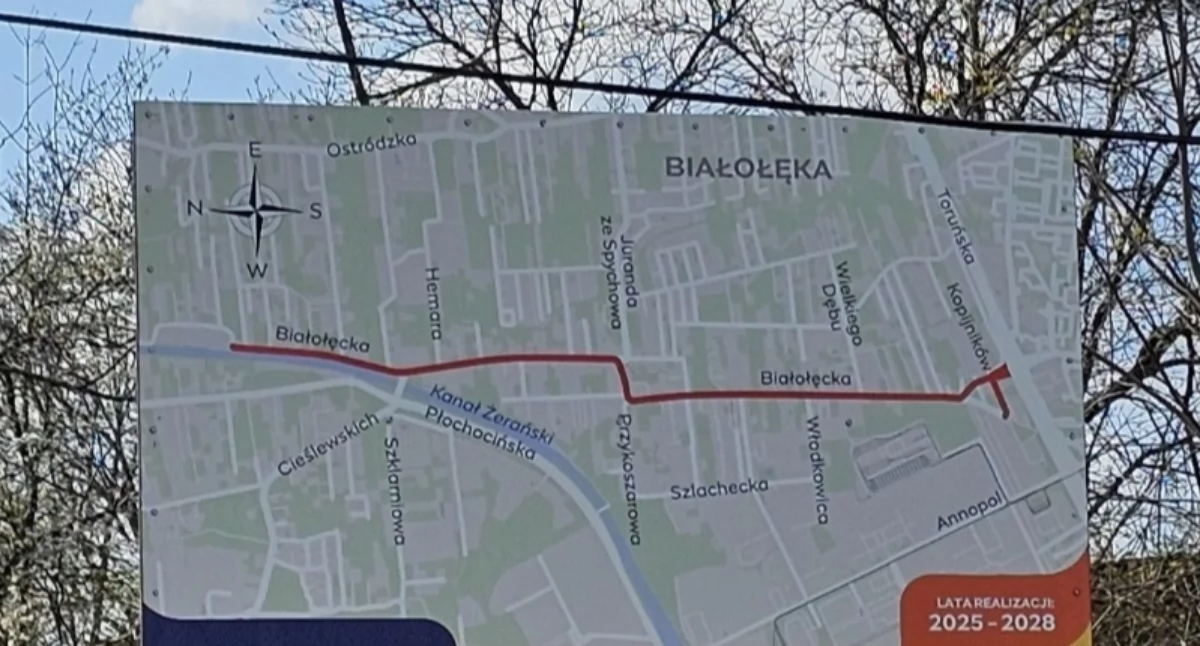 Drogi, Białołęcka PRZEBUDOWY! Jakie efekty przyniosą prace - zdjęcie, fotografia