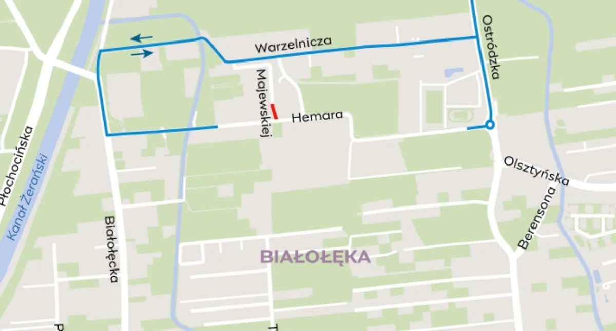 Drogi, RONDO budowane Białołęce Ulice stracą połączenie - zdjęcie, fotografia