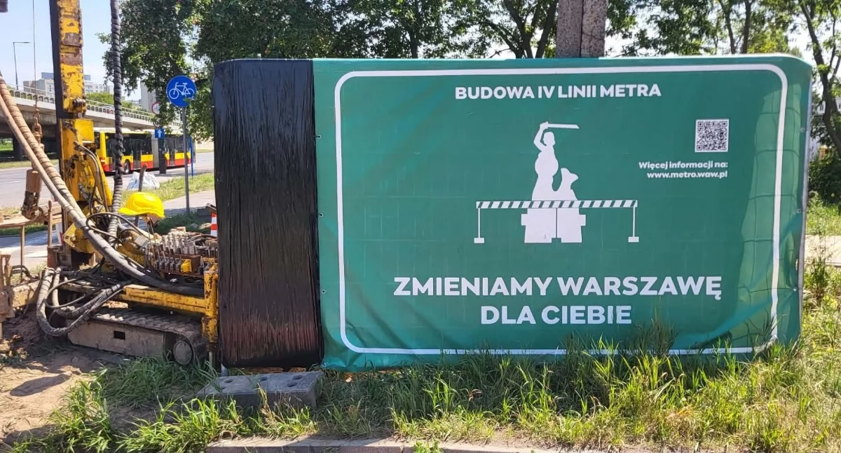 Społeczne, linia metra Białołęce Trwają WAŻNE badania - zdjęcie, fotografia