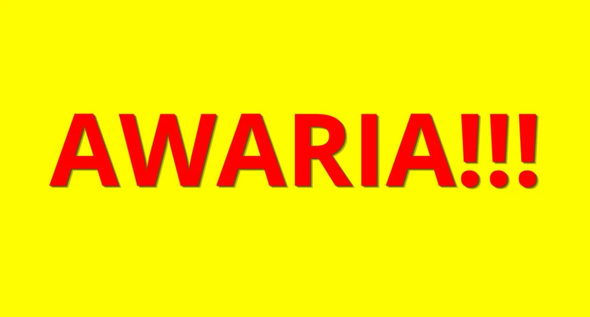 Drogi, Białołęce ZAPADŁA JEZDNIA AWARIA! - zdjęcie, fotografia