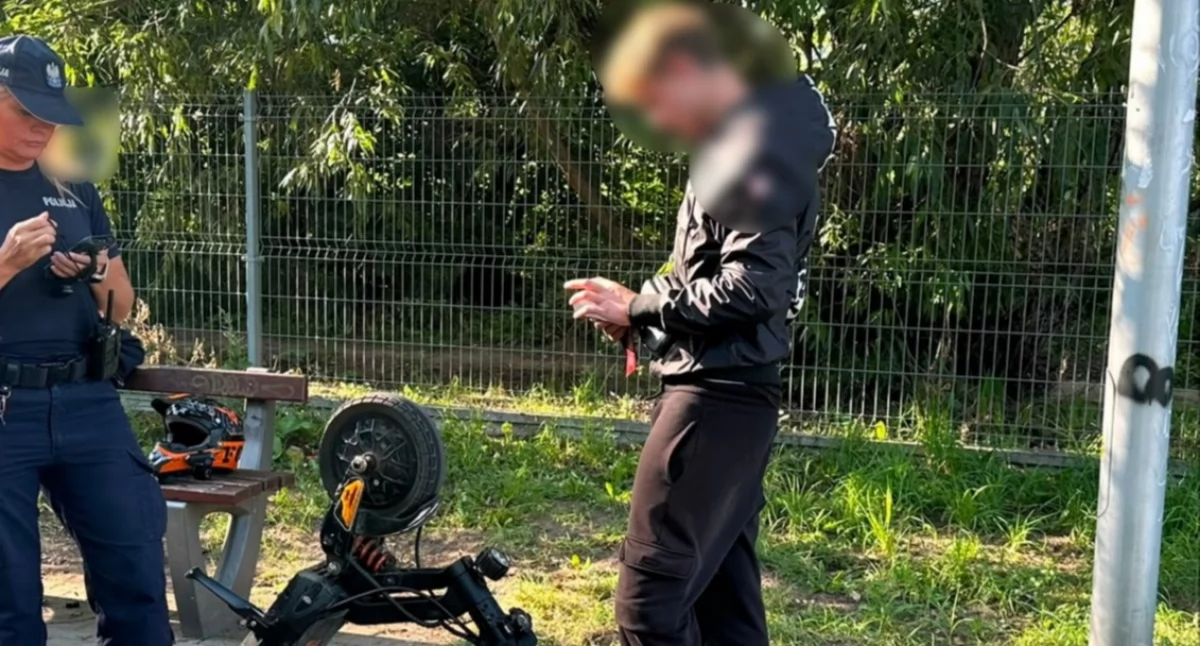 Działania Służb, POLICJANCI REAGUJĄ mieszkańcy Białołęce zgłaszają - zdjęcie, fotografia
