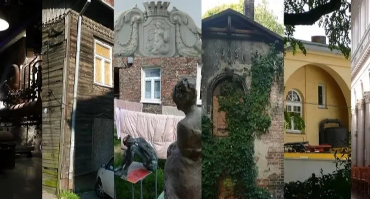 Społeczne, Kamienice fabryki drewniaki street SPACER Pradze Północ! - zdjęcie, fotografia