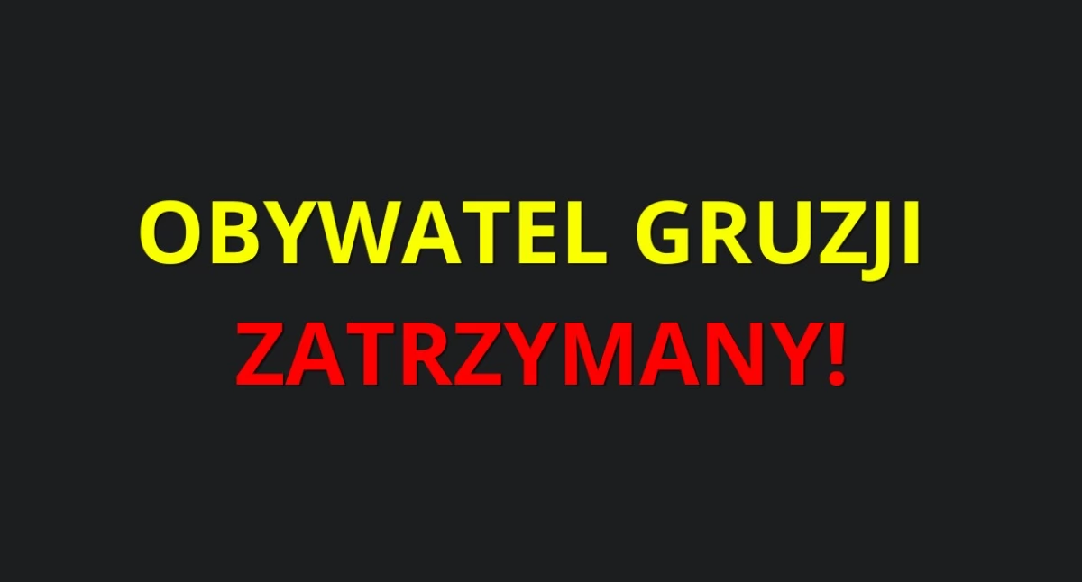 Działania Służb, OBYWATEL GRUZJI złapany Pradze Północ! - zdjęcie, fotografia