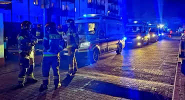 Pożar wybuchł w jednym z mieszkań na Białołęce