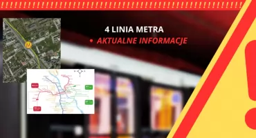 4 linia metra M4 będzie najdłuższą w Warszawie? Połączy Białołękę z Wilanowem