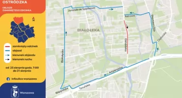 Ciąg dalszy prac na ul. Ostródzkiej. Jakie utrudnienia?