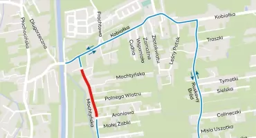 Kolejne prace - kolejna droga na Białołęce. Zmiany i utrudnienia