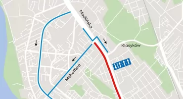 Dwa tygodnie z utrudnieniami. Drogowcy na ul. Modlińskiej!