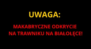 UWAGA! MAKABRYCZNE ODKRYCIE na Białołęce. Leżały tam... zwłoki!
